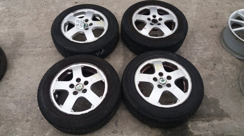 Set 167 - Jante aliaj Skoda Fabia 1, R14, 5 x 100 - cod SKO-4A-3