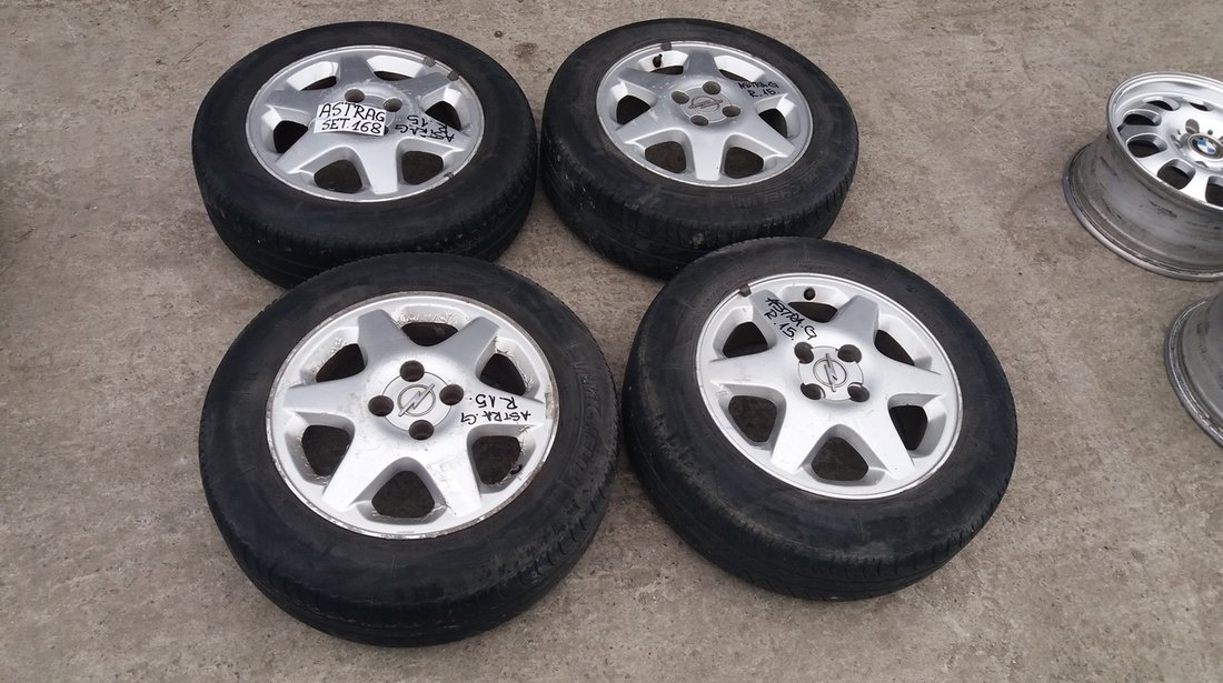 Set 168 - Jante aliaj Opel Astra G, R15, 4 x 100 - cod OVX-4A-16