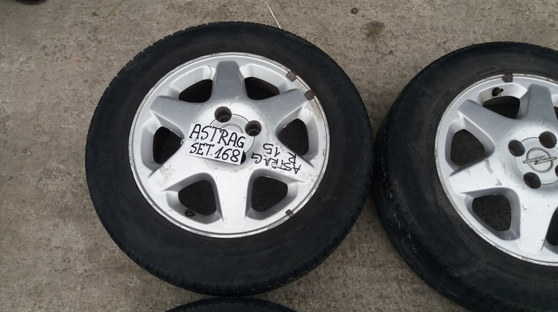 Set 168 - Jante aliaj Opel Astra G, R15, 4 x 100 - cod OVX-4A-16