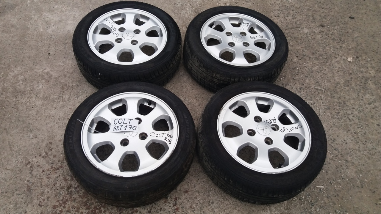 Set 170 Jante aliaj Mitsubishi Colt, R15, 4 x 114.3