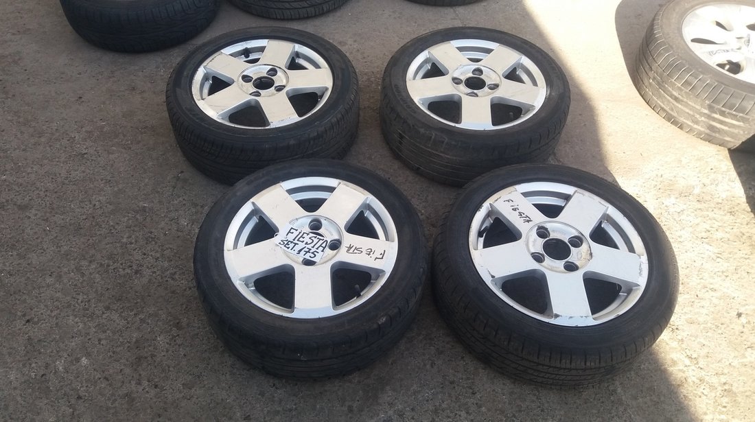 Set 175 - Jante aliaj Ford Fiesta V, R15, 4 x 108 - cod FOR-4A-8