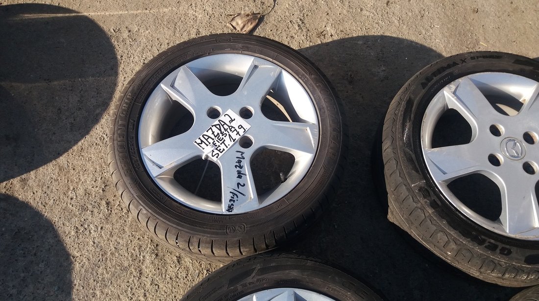 Set 179 - Jante aliaj Mazda 2, R15, 4 x 108 - cod MAZ-4A-2