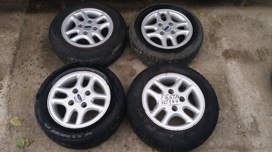 Set 187 - Jante aliaj Ford Fiesta, R13, 4 x 108, an fabricatie 2003 - cod FOR-4A-31