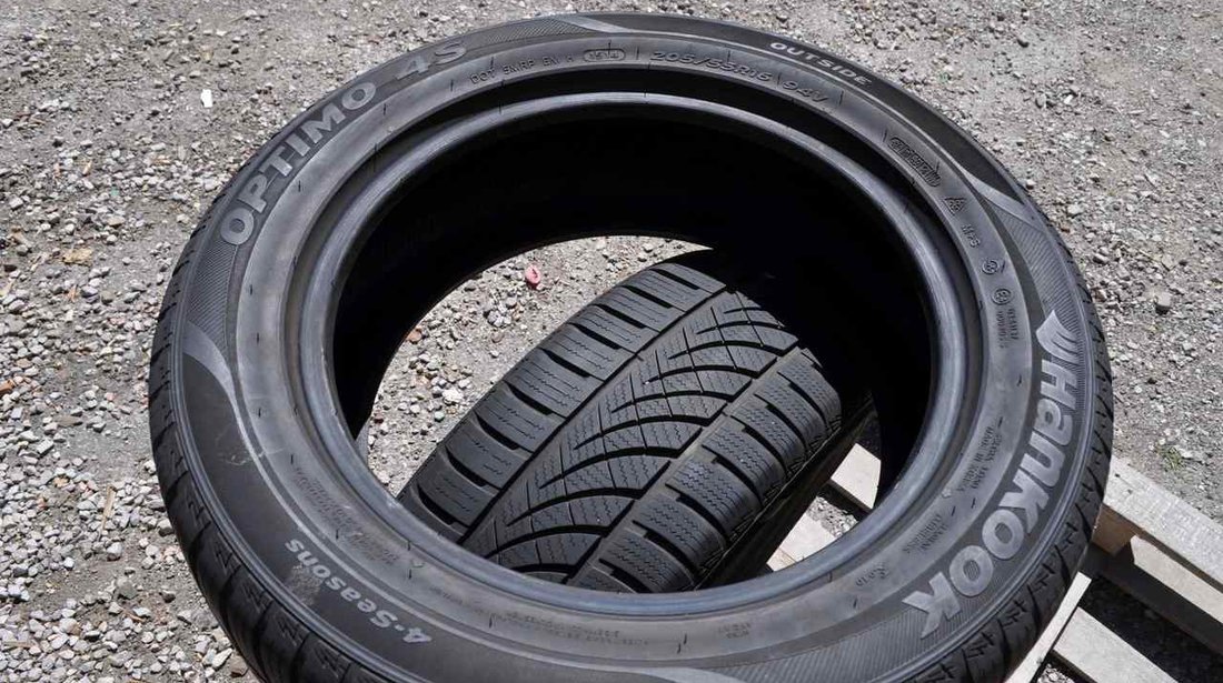 SET 2 Anvelope All Season 205/55 R16 HANKOOK OPTIMO 4S 94V