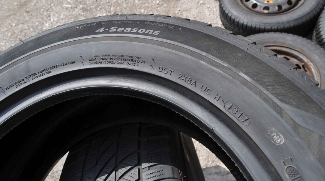 SET 2 Anvelope All Season 255/55 R18 HANKOOK KINERGY 4S 109V