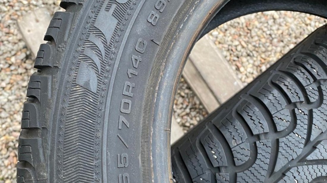 SET 2 Anvelope Iarna 165/70 R14C FULDA Kristall 89/87R