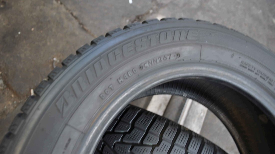 SET 2 Anvelope Iarna 185/60 R14 BRIDGESTONE WT 12 82H