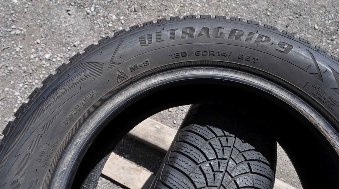 SET 2 Anvelope Iarna 185/60 R14 GOODYEAR ULTRAGRIP 9 82T