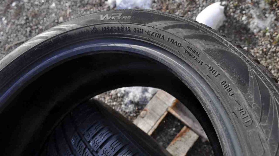 SET 2 Anvelope Iarna 195/50 R15 NOKIAN WR A3 86H - XL