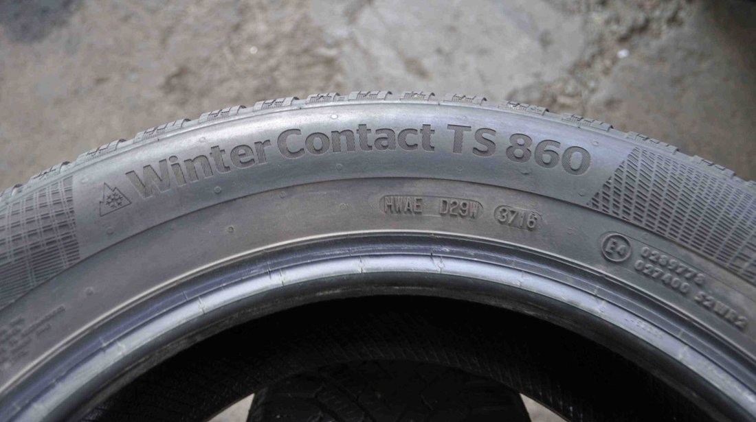 SET 2 Anvelope Iarna 195/65 R15 CONTINENTAL ContiWinterContact TS860 fara poze