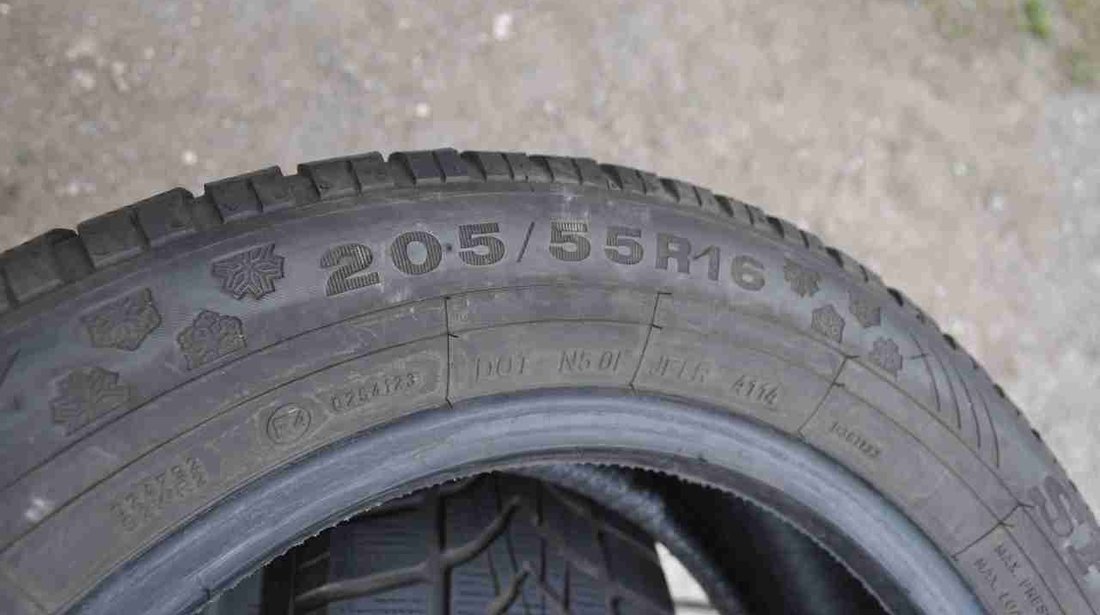 SET 2 Anvelope Iarna 205/55 R16 DUNLOP SP WINTER SPORT 4D 91H