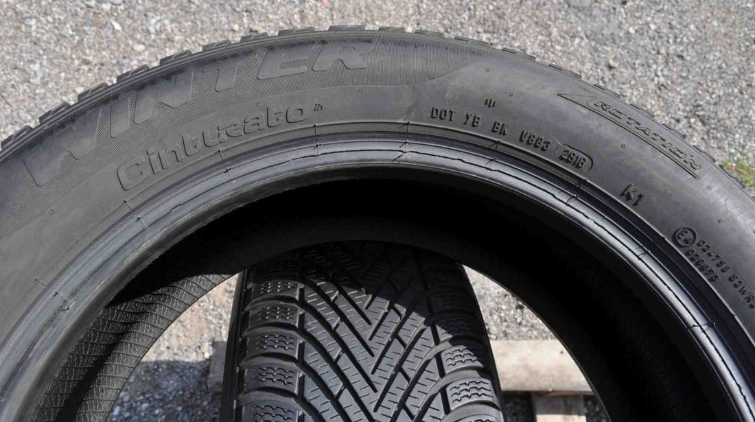 SET 2 Anvelope Iarna 205/55 R16 PIRELLI WINTER CINTURATO 91H