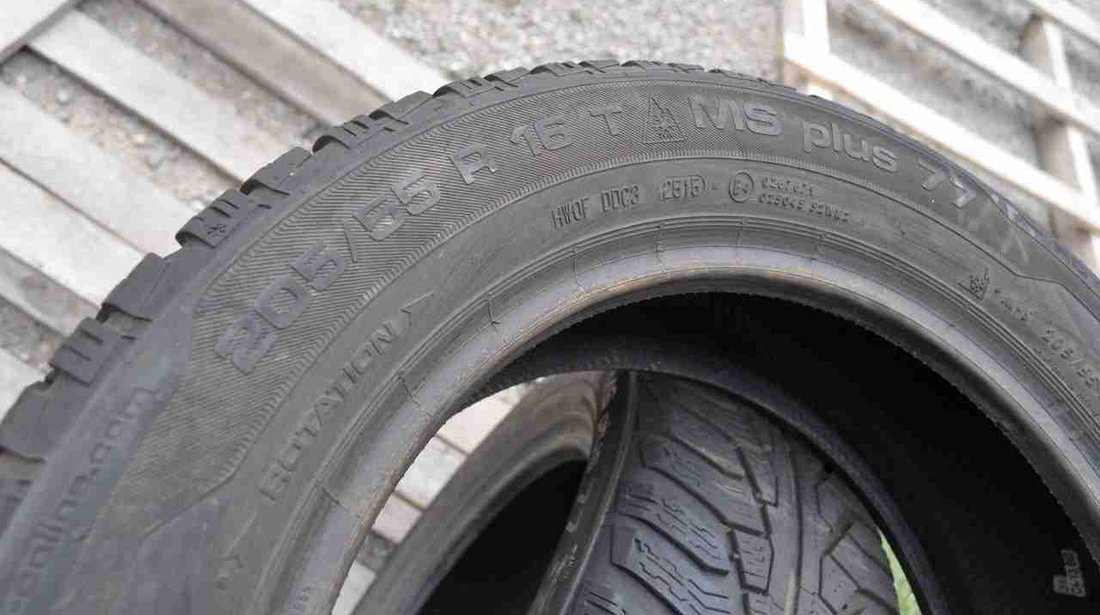 SET 2 Anvelope Iarna 205/55 R16 UNIROYAL MS PLUS 77 91T