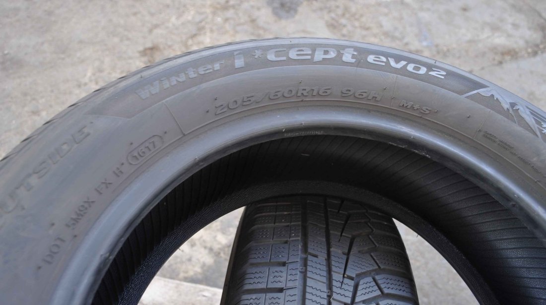 SET 2 Anvelope Iarna 205/60 R16 HANKOOK WINTER ICEPT EVO 2 96H