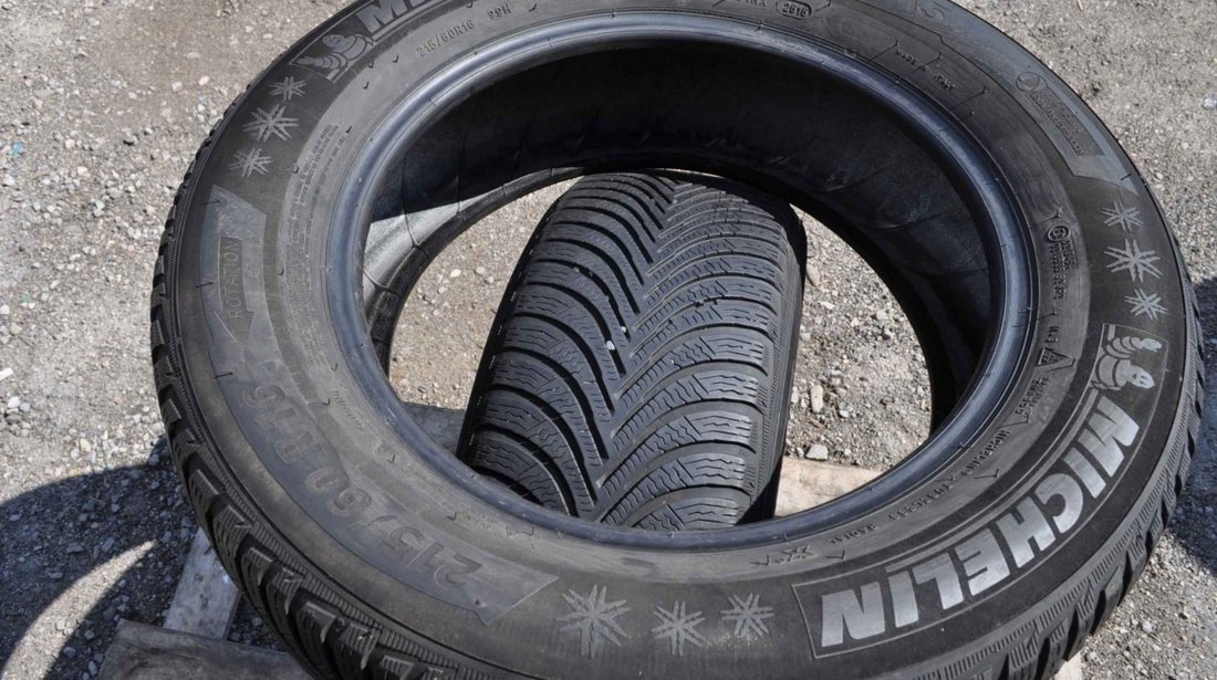 SET 2 Anvelope Iarna 215/60 R16 MICHELIN ALPIN 5 99H