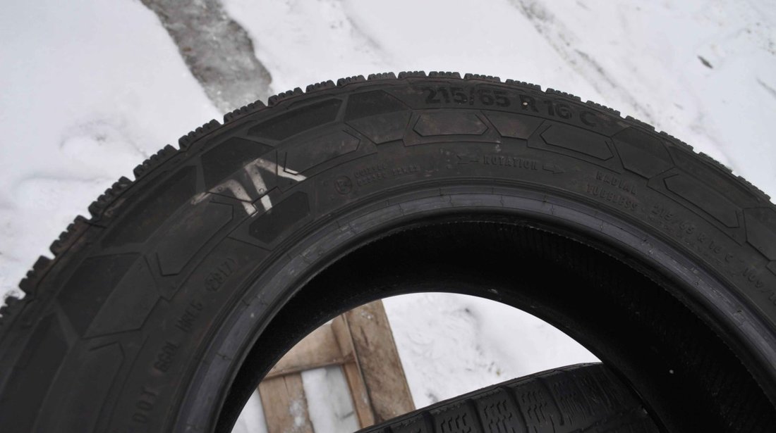 SET 2 Anvelope Iarna 215/65 R16C CONTINENTAL VanContact WINTER 109/107R