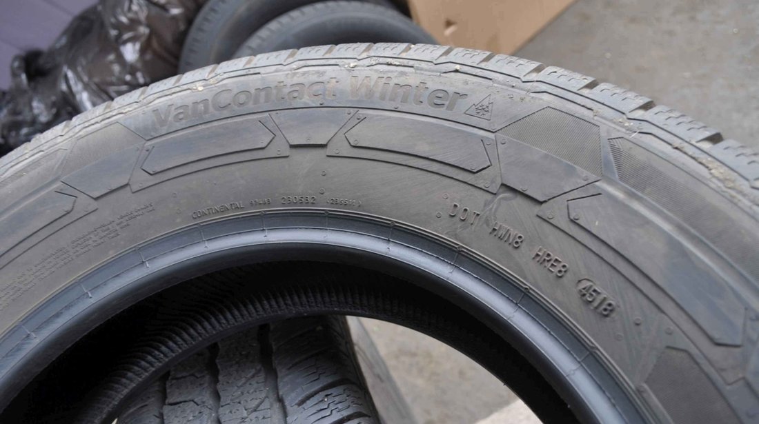 SET 2 Anvelope Iarna 215/75 R16C CONTINENTAL VanContact Winter 113/111 R