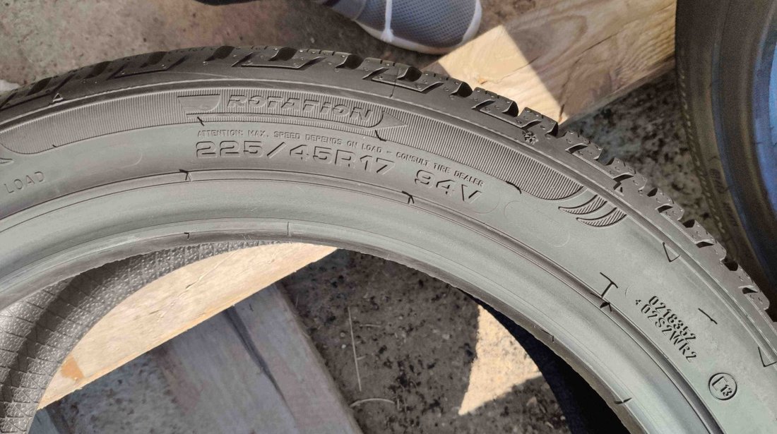 SET 2 Anvelope Iarna 225/45 R17 FULDA KRISTALL KONTROL HP 94V