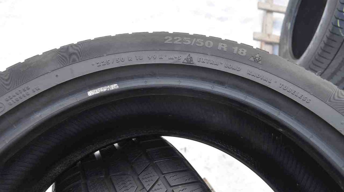 SET 2 Anvelope Iarna 225/50 R18 CONTINENTAL ContiWinterContact TS830 99H