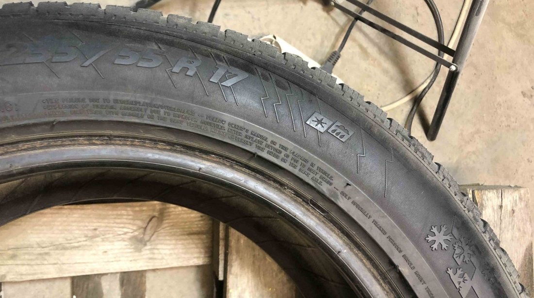 SET 2 Anvelope Iarna 235/55 R17 MICHELIN Pilot Alpin PA4 103V