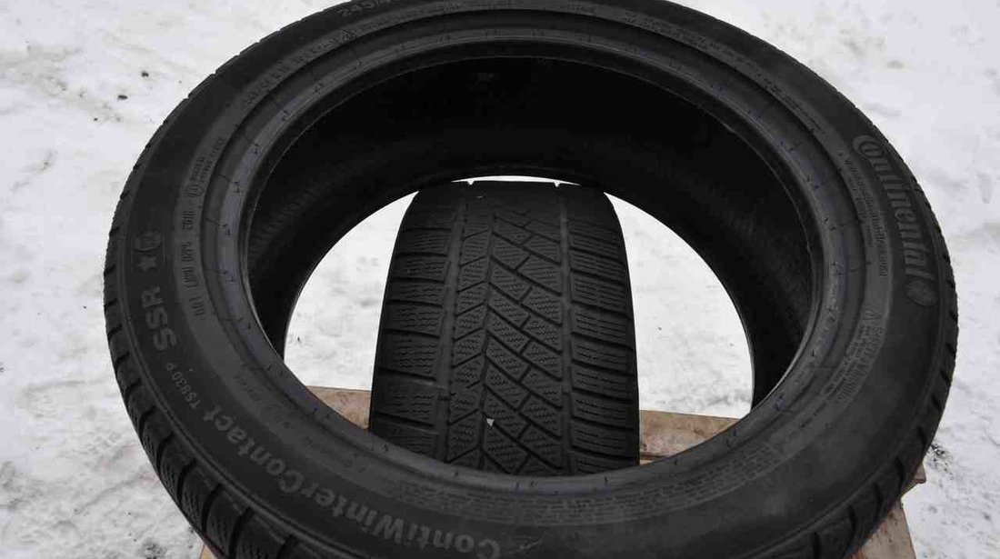 SET 2 Anvelope Iarna 245/45 R18 CONTINENTAL ContiWinterContact TS830P SSR 100V - Runflat