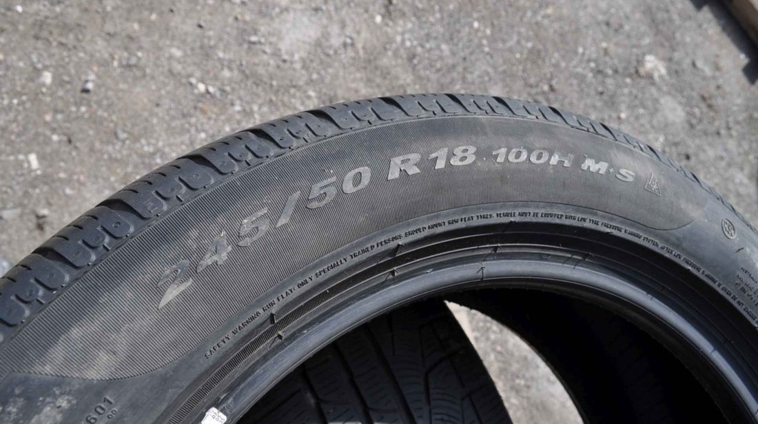 SET 2 Anvelope Iarna 245/50 R18 PIRELLI SottoZero Winter 240 Serie 2 100H - Runflat