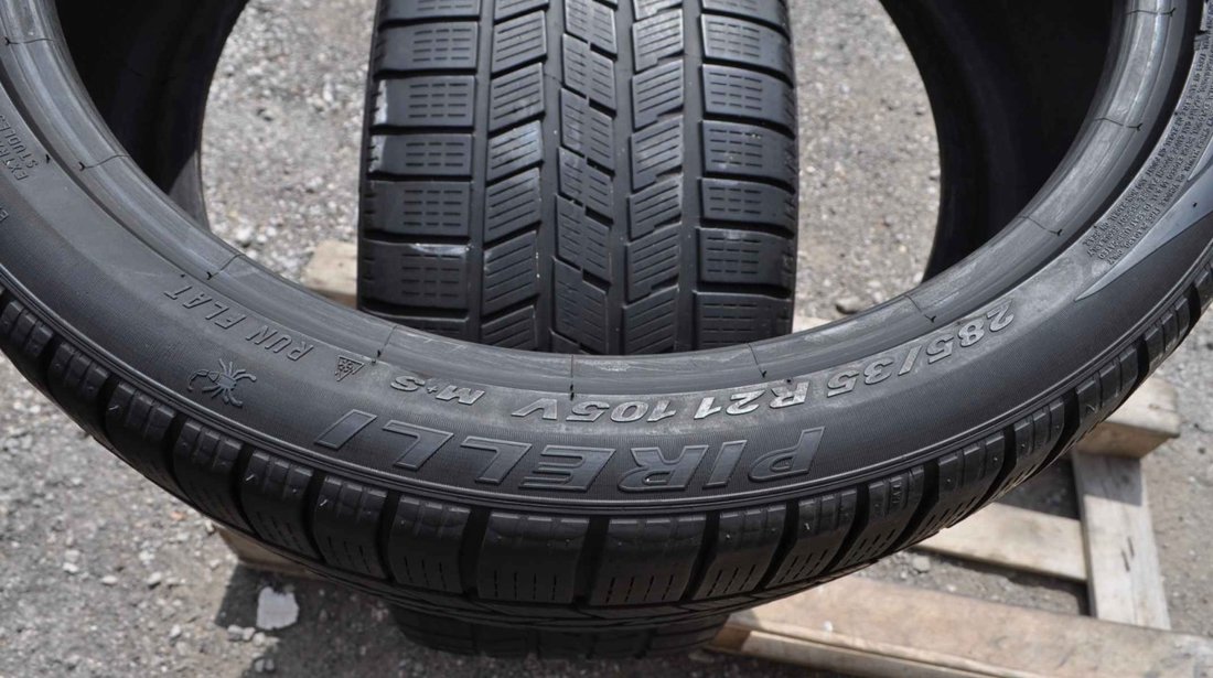 SET 2 Anvelope Iarna 285/35 R21 PIRELLI SCORPION ICE & SNOW 105V - Runflat