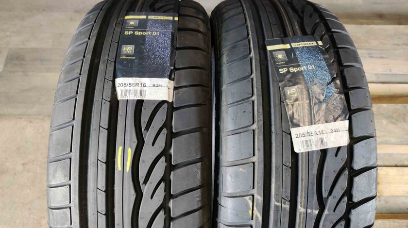 SET 2 Anvelope Vara 205/55 R16 DUNLOP SP Sport 01 94H