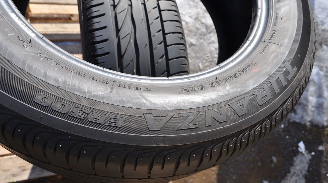 SET 2 Anvelope Vara 205/60 R16 BRIDGESTONE TURANZA ER300 92H - s2