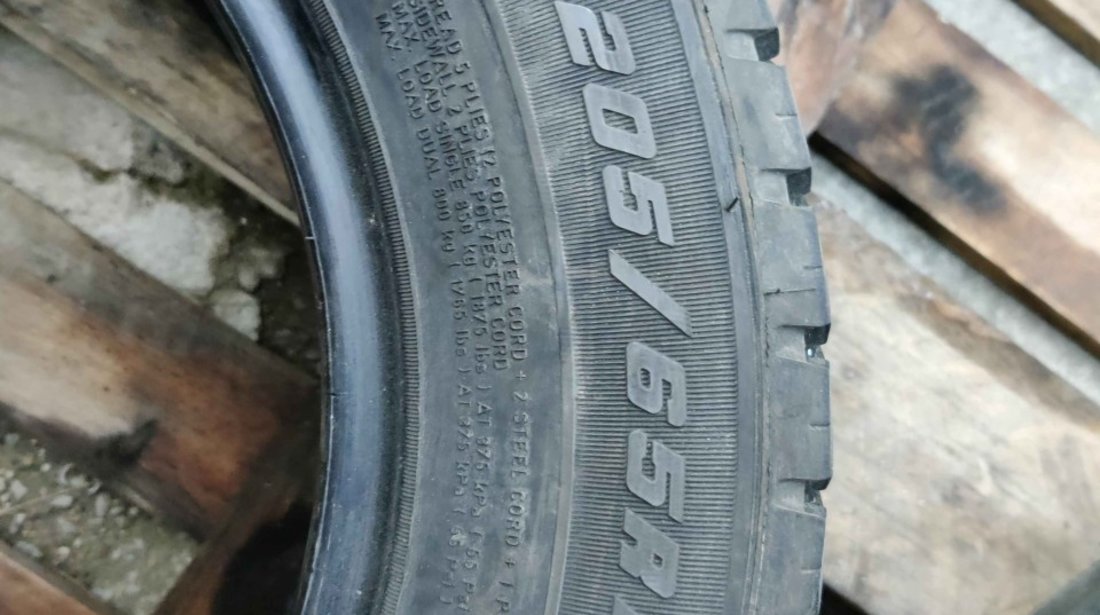 SET 2 Anvelope Vara 205/65 R15C GOODYEAR Cargo G2 102/100T