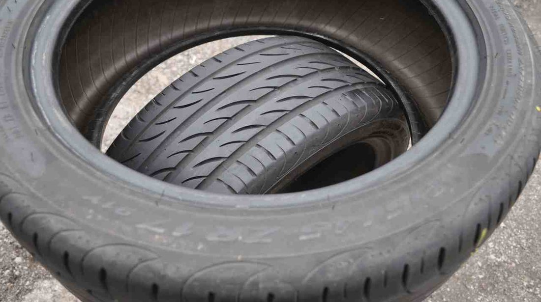 SET 2 Anvelope Vara 215/45 R17 PIRELLI P ZERO NERO 91Y