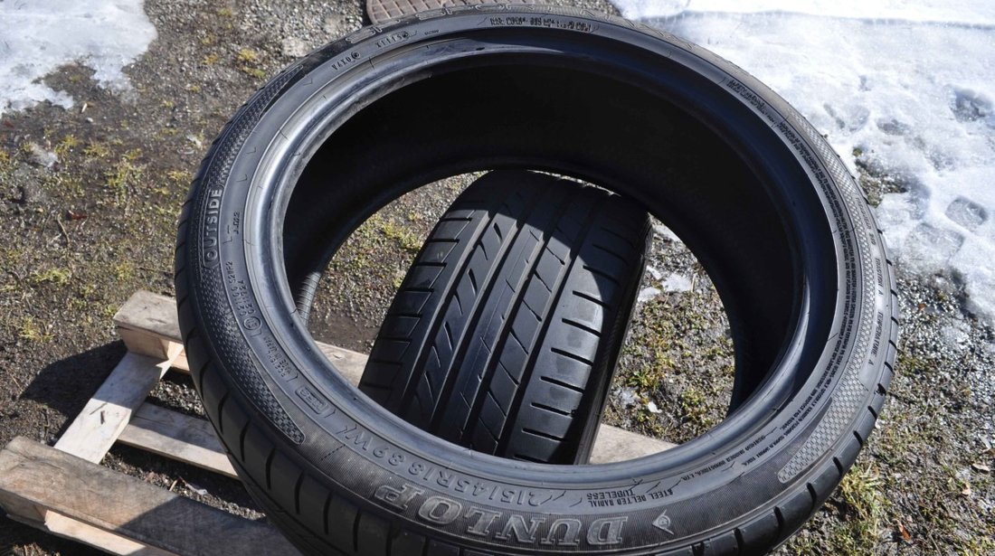 SET 2 Anvelope Vara 215/45 R18 DUNLOP SP SPORT MAXX TT 89W