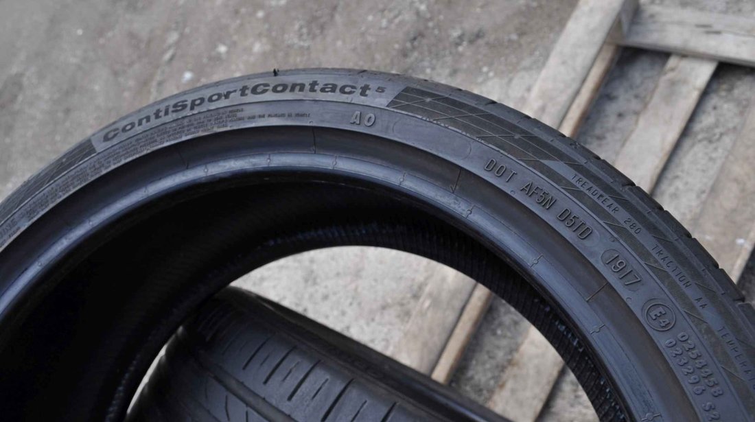 SET 2 Anvelope Vara 225/40 R18 CONTINENTAL ContiSportContact 5 XL 92Y - XL