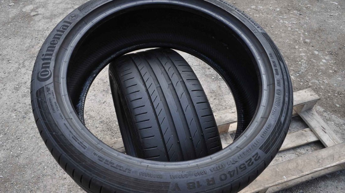 SET 2 Anvelope Vara 225/40 R18 CONTINENTAL ContiSportContact 5 XL 92Y - XL