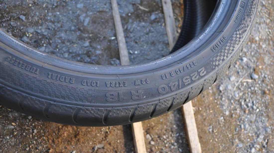 SET 2 Anvelope Vara 225/40 R18 CONTINENTAL ContiSportContact 3 92W - 92Y