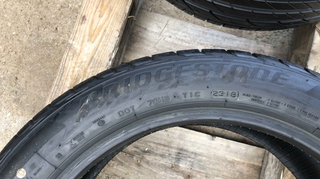 SET 2 Anvelope Vara 225/45 R17 BRIDGESTONE TURANZA T001 91W - Runflat DOT 2018