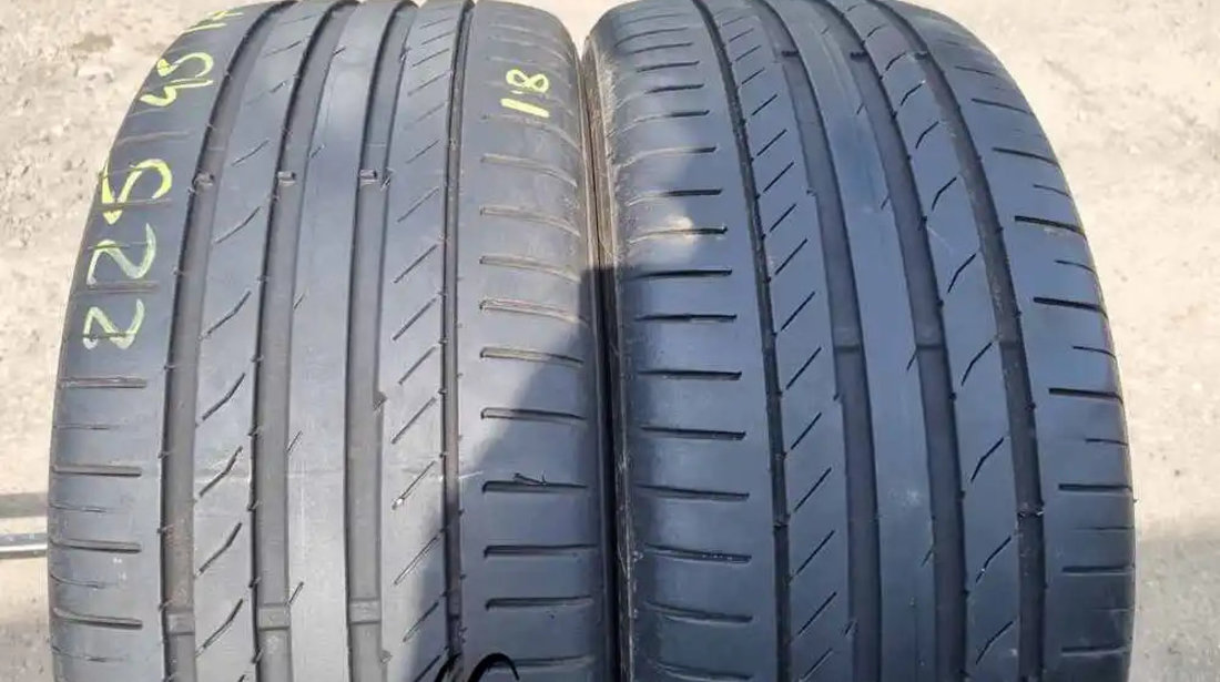 SET 2 Anvelope Vara 225/45 R17 CONTINENTAL ContiSportContact 5