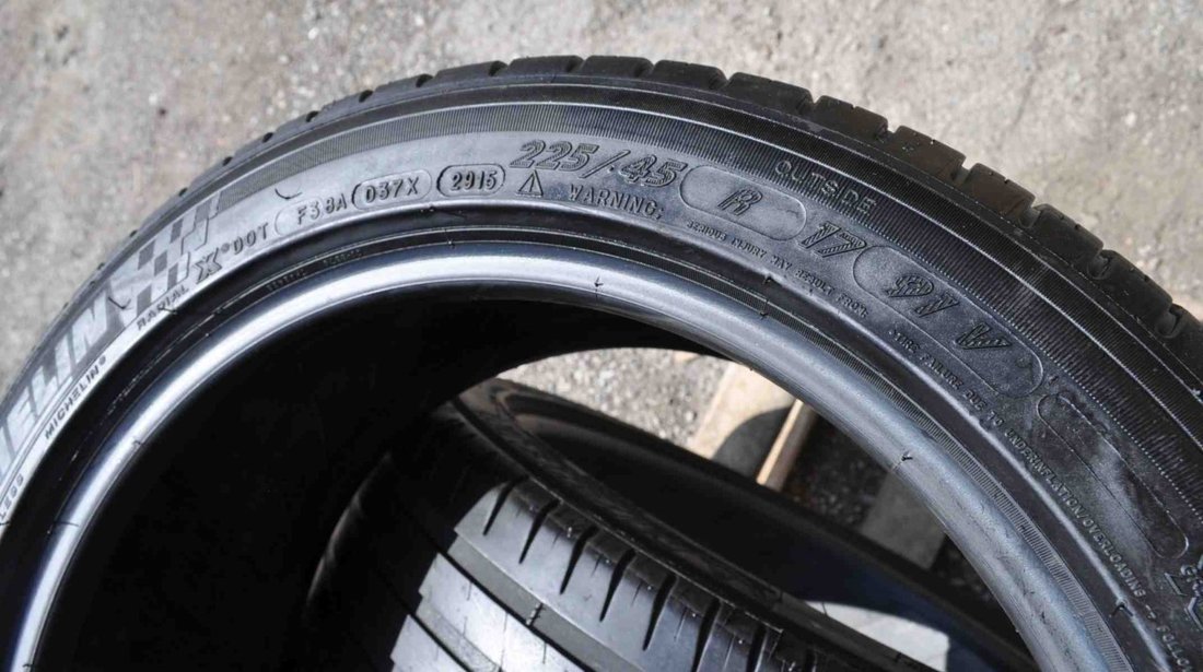 SET 2 Anvelope Vara 225/45 R17 MICHELIN PILOT SPORT 3 91V