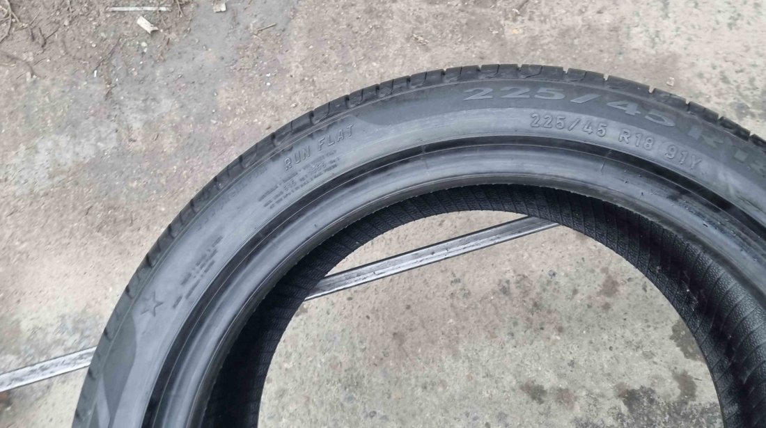 SET 2 Anvelope Vara 225/45 R18 PIRELLI Cinturato P7 91Y - Runflat