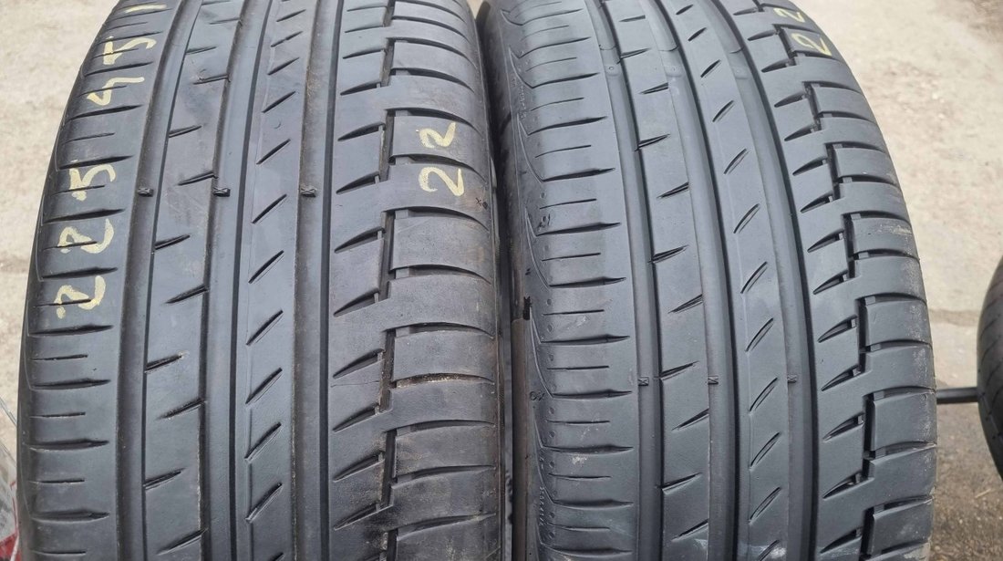 SET 2 Anvelope Vara 225/45 R19 CONTINENTAL PremiumContact 6 96W