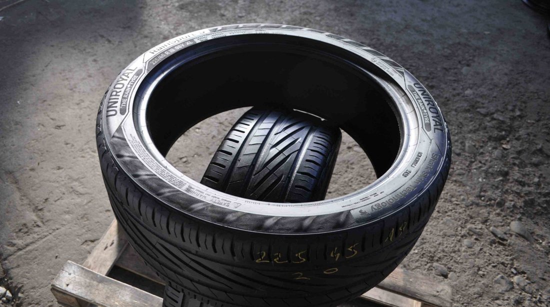 SET 2 Anvelope Vara 225/45 R19 UNIROYAL RainSport 5 96Y