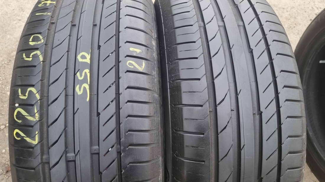 SET 2 Anvelope Vara 225/50 R17 CONTINENTAL ContiSportContact 5 94W - Runflat