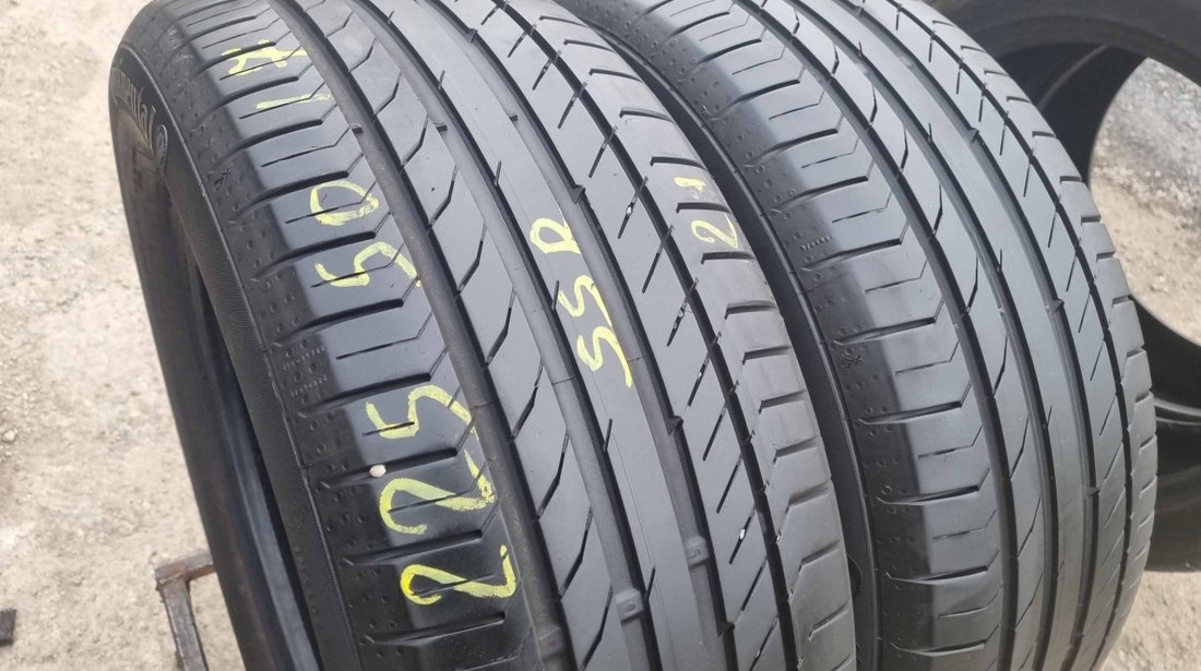 SET 2 Anvelope Vara 225/50 R17 CONTINENTAL ContiSportContact 5 94W - Runflat