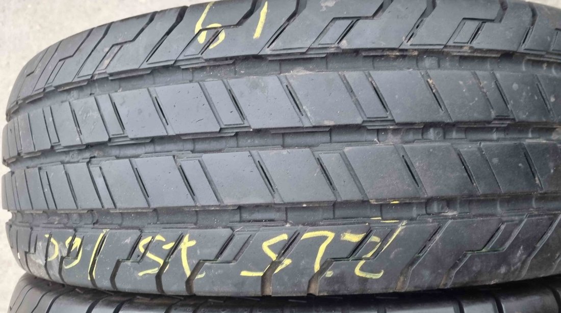 SET 2 Anvelope Vara 225/75 R16C CONTINENTAL ContiVanContact 100 118/116R