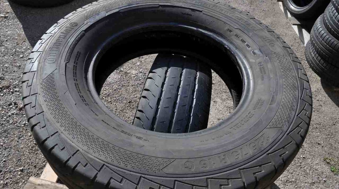 SET 2 Anvelope Vara 225/75 R16C CONTINENTAL ContiVanContact 100 118/116R