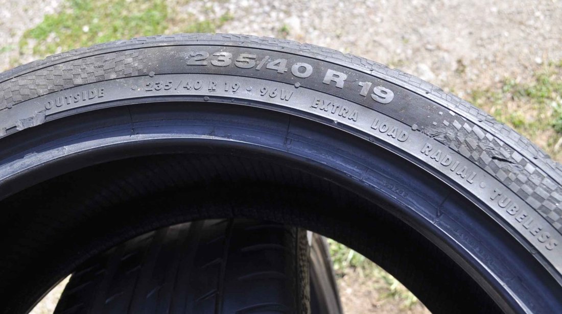 SET 2 Anvelope Vara 235/40 R19 CONTINENTAL ContiSportContact 3 96W - XL