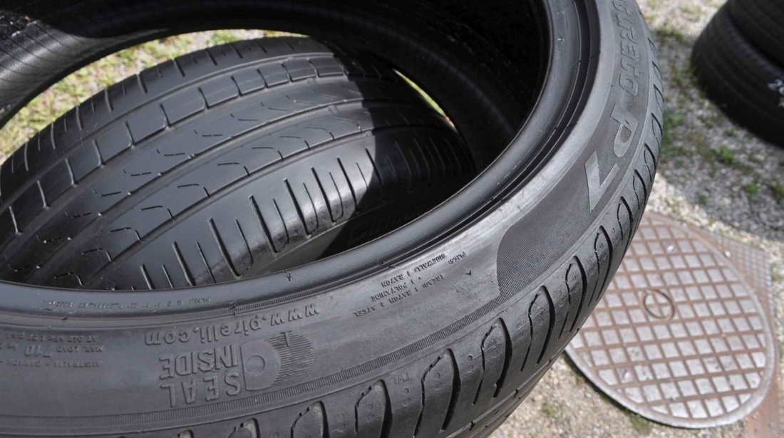 SET 2 Anvelope Vara 235/40 R19 PIRELLI CINTURATO P7 96W - ContiSeal