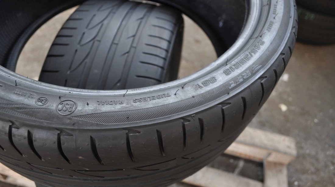 SET 2 Anvelope Vara 245/35 R18 BRIDGESTONE Potenza S001 88Y - Runflat