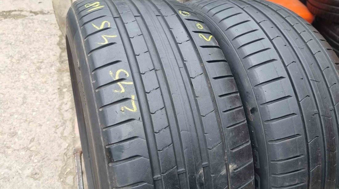 SET 2 Anvelope Vara 245/45 R18 PIRELLI P Zero 100W