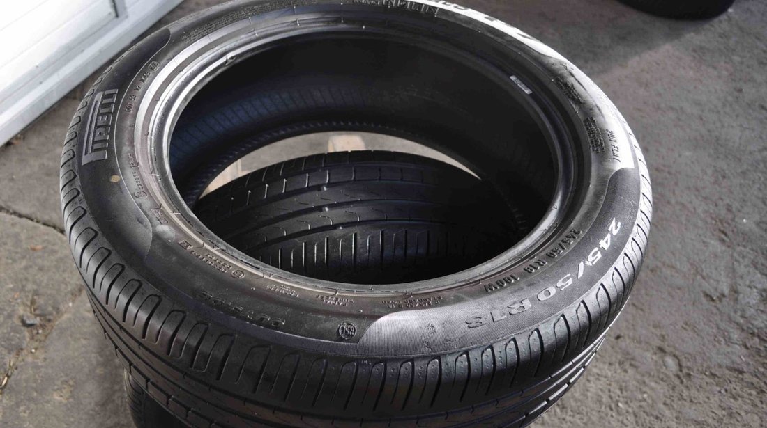 SET 2 Anvelope Vara 245/50 R18 PIRELLI Cinturato P7 100W - Runflat